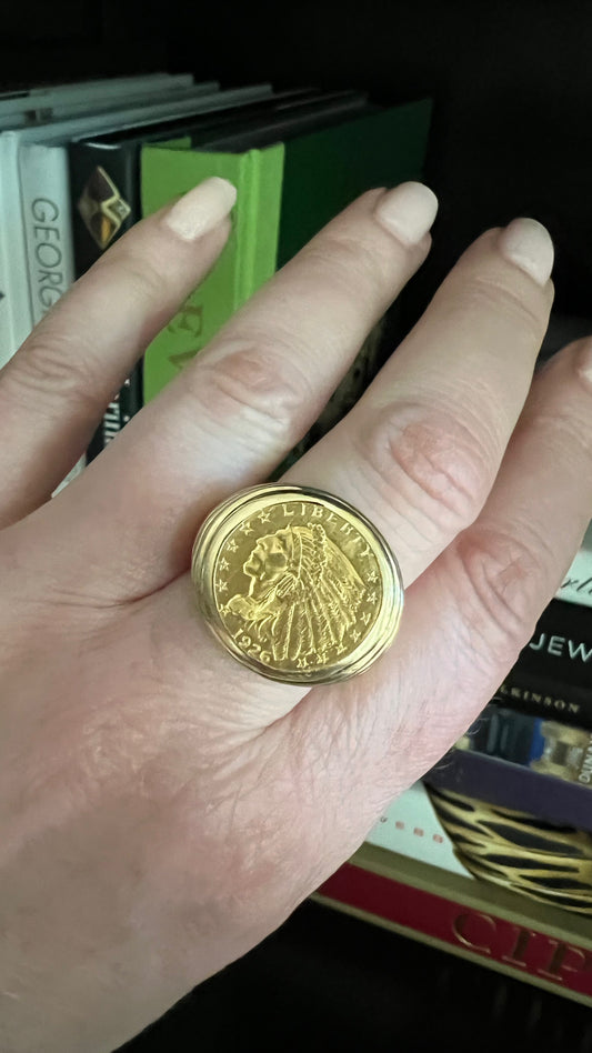 1926 US Gold Coin Ring