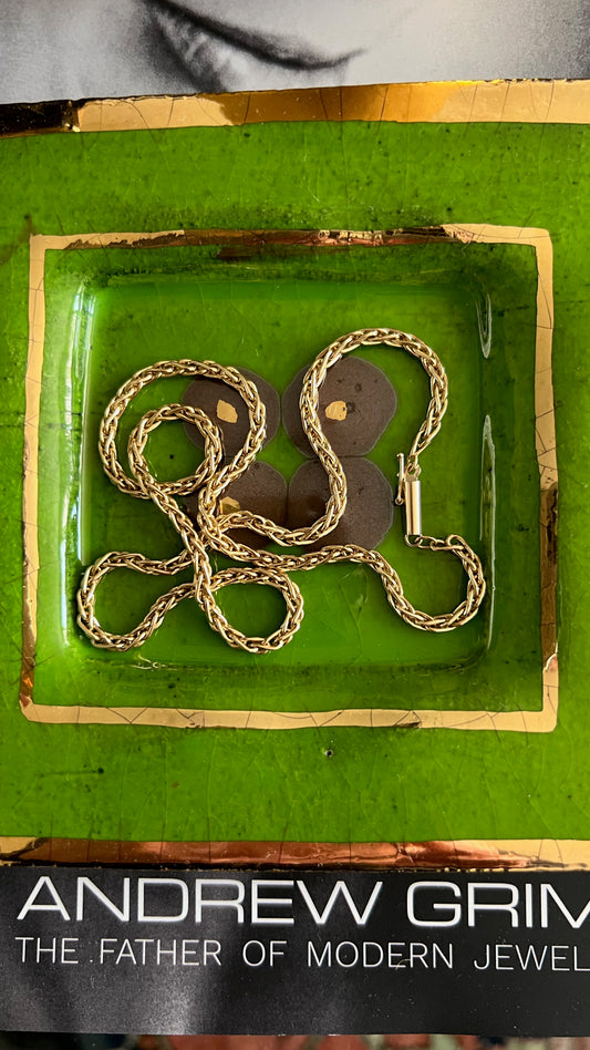 14K Wheat Chain