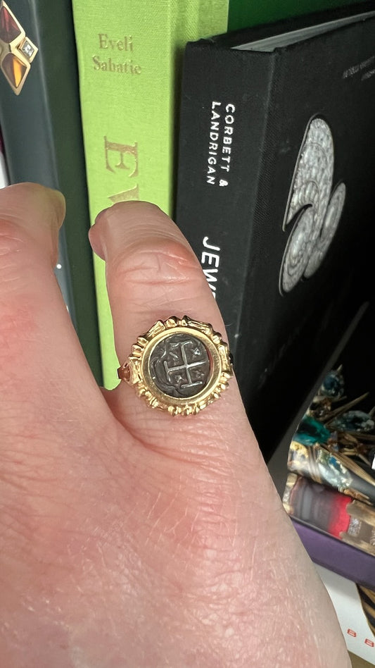 Ancient Coin Ring