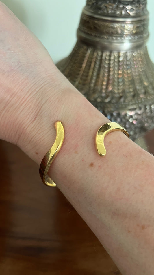 18K Bypass Bracelet