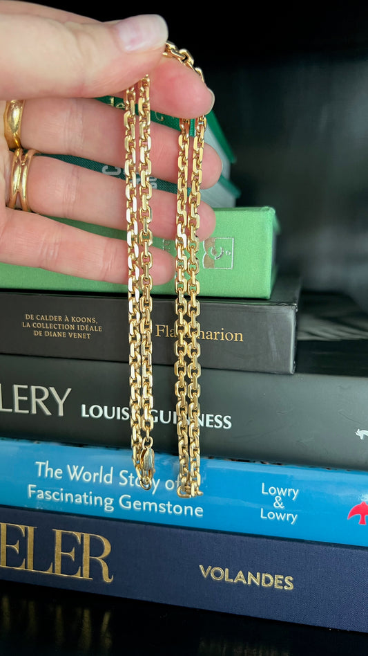 14K Solid Gold Link Chain