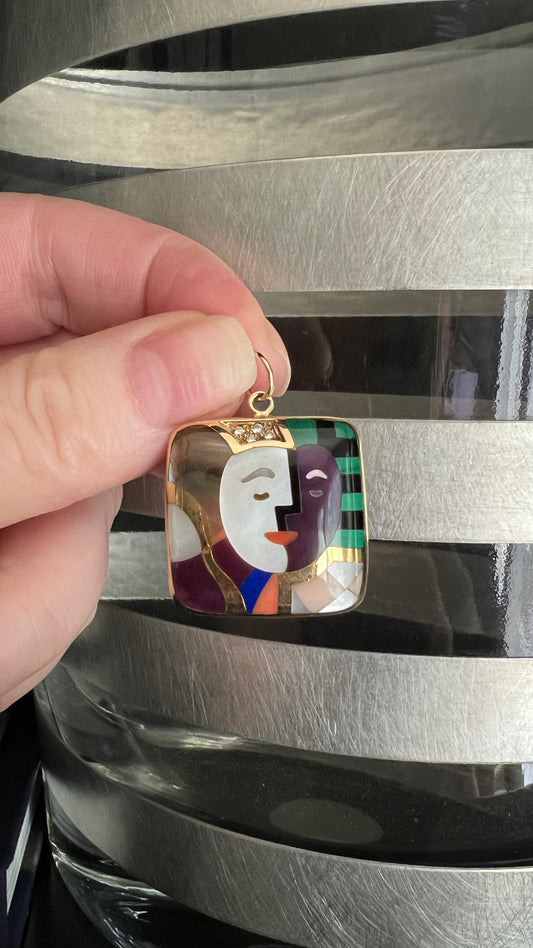 Asch Grossbardt "Picasso" Pendant