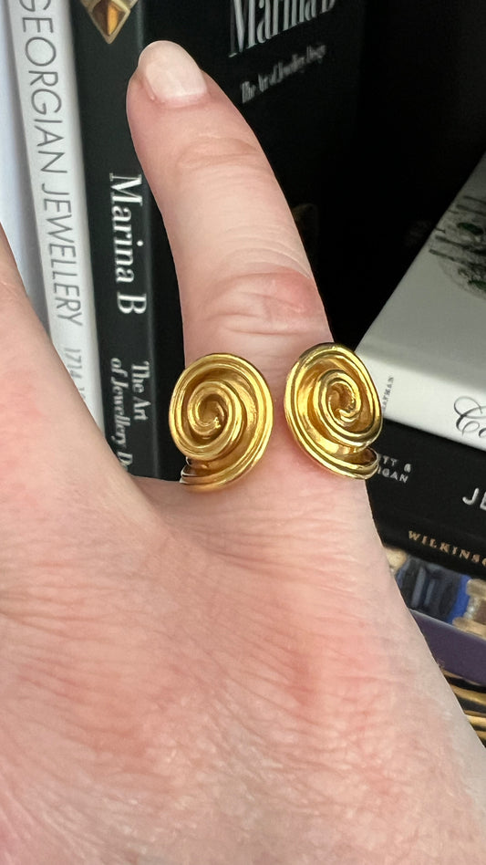 Lalaounis Swirl Ring